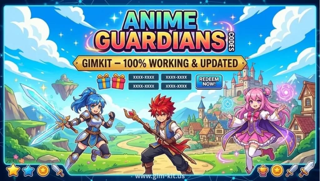 anime guardians codes gimkit – 100% working & updated