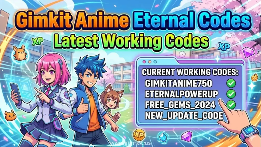 gimkit anime eternal codes – latest working codes