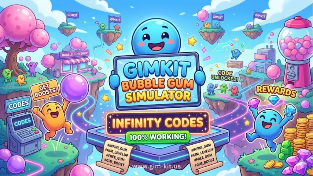 gimkit bubble gum simulator infinity codes – 100% working