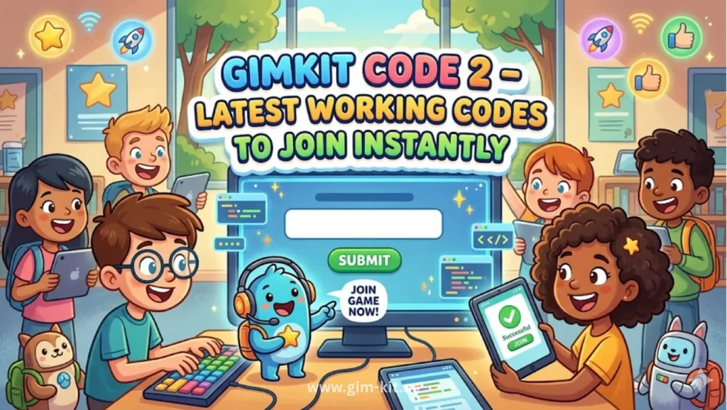 gimkit code 2 – latest working codes to join instantly