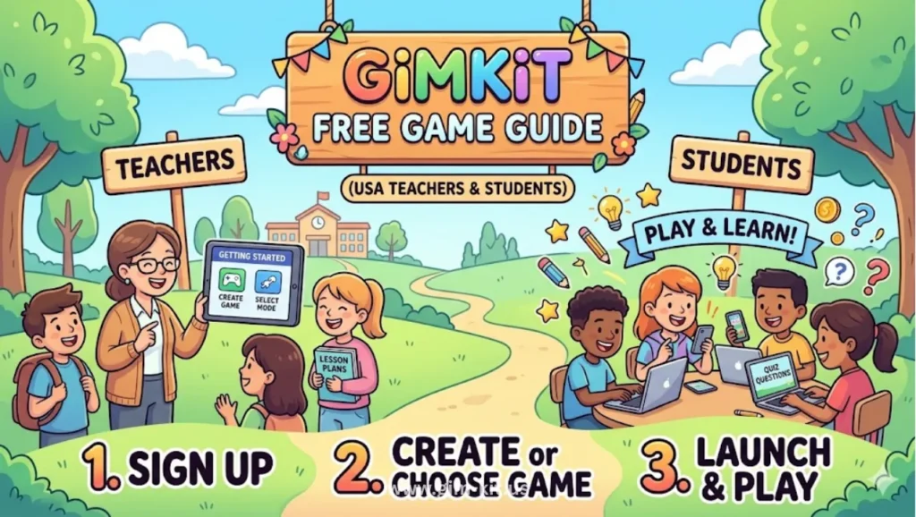 gimkit free game guide (usa teachers & students)