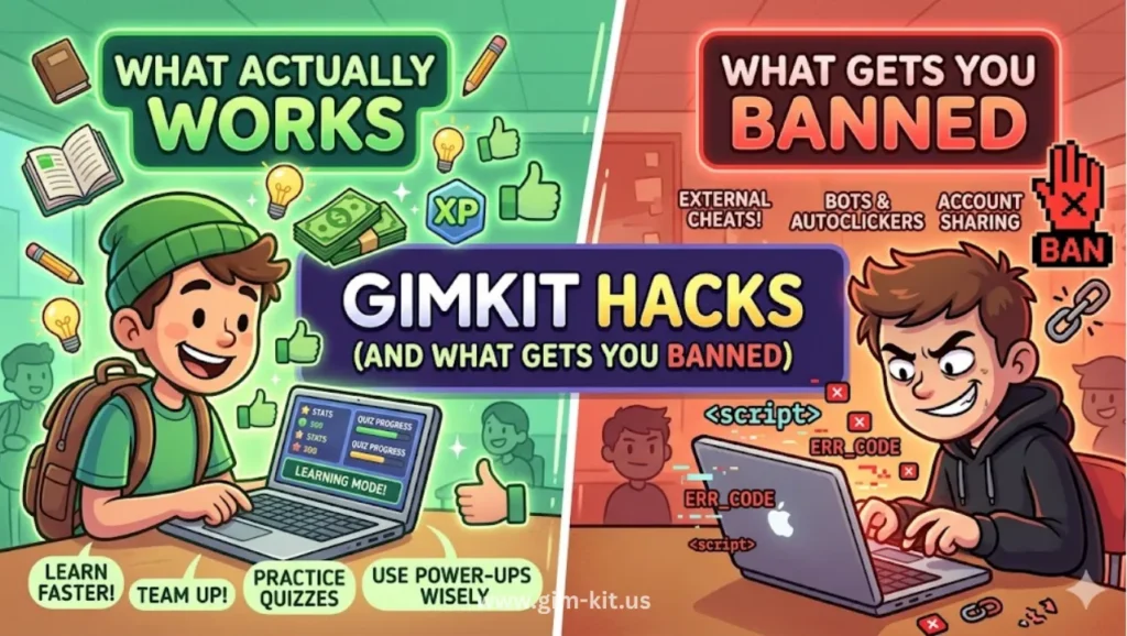 gimkit hacks what actually works (and what gets you banned)