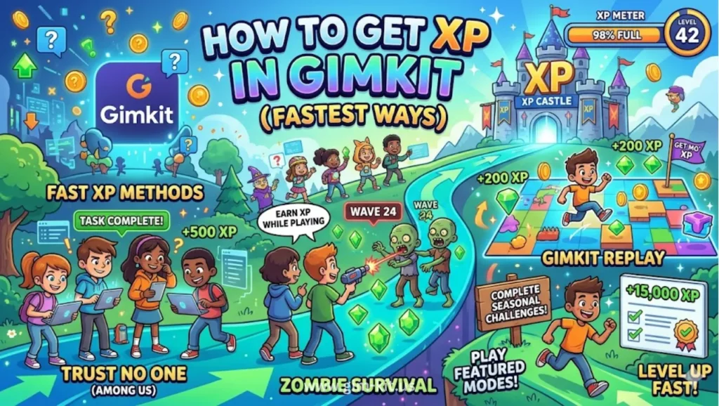 how to get xp in gimkit - fastest ways