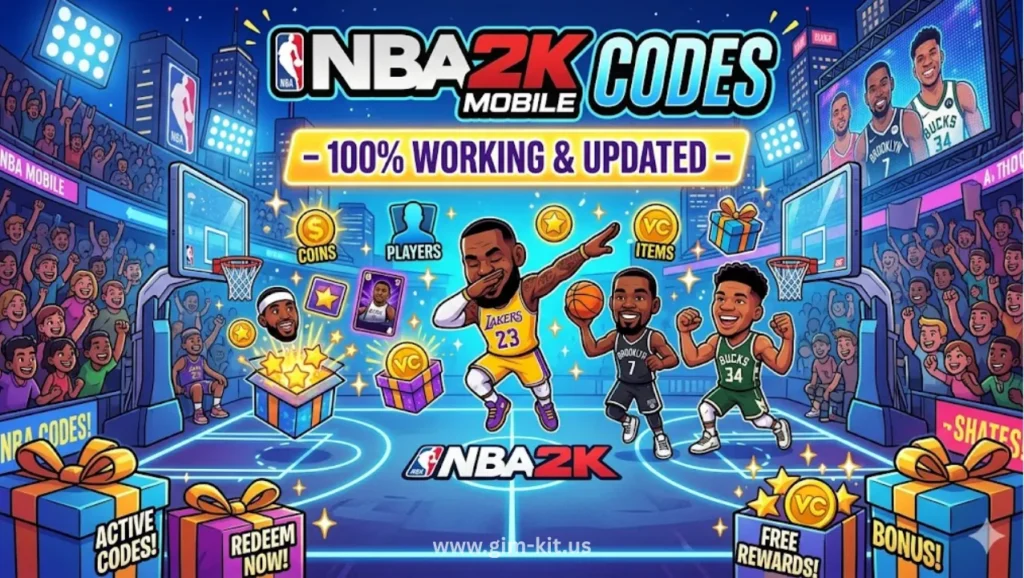 nba 2k mobile codes – 100% working & updated