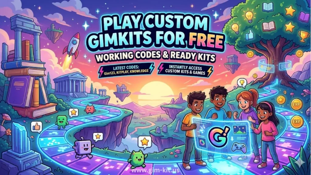 play custom gimkits for free — working codes & ready kits