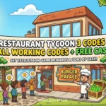 restaurant tycoon 3 codes – all working codes + free cash