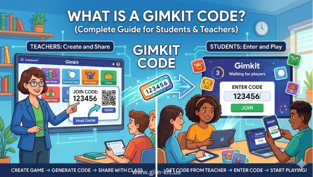 what is a gimkit code (complete guide for students & teachers)