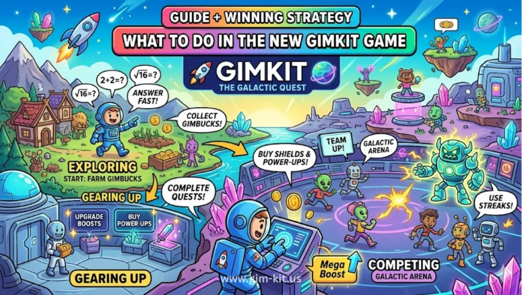 what to do in the new gimkit game (guide + winning strategy)