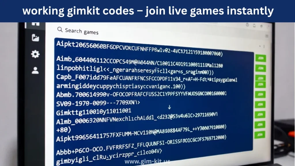 working gimkit codes – join live games instantly
